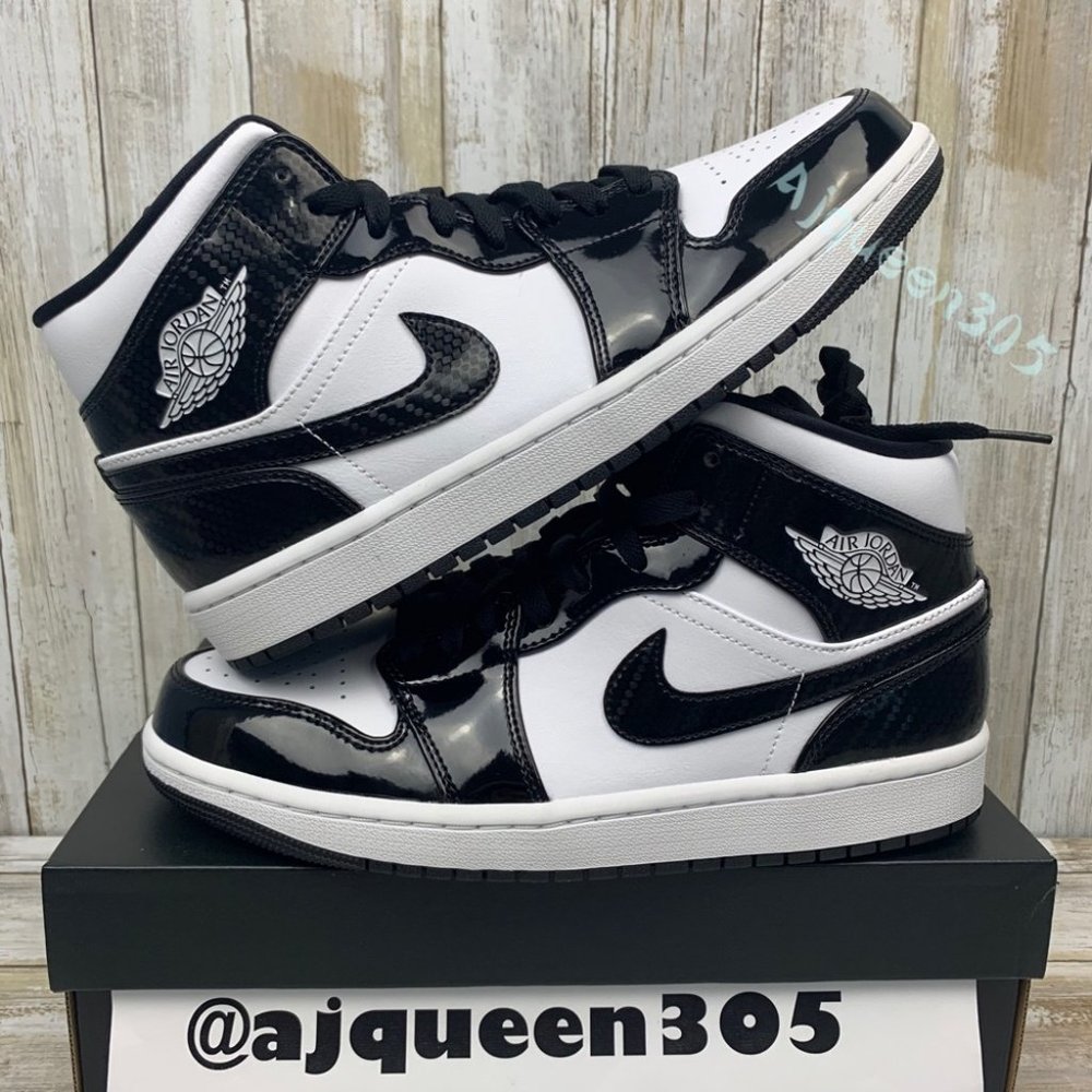 Air Jordan 1 Mid ASW Carbon Fiber - Picture 2 of 6